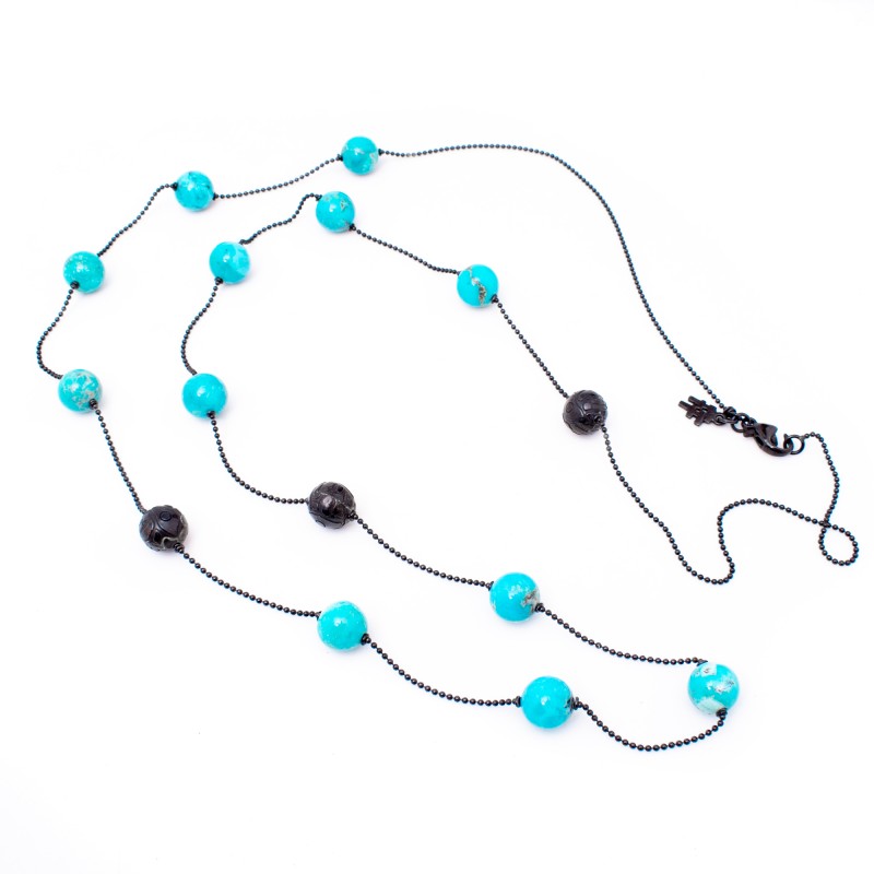 NECKLACE FOLLI FOLLIE WOMAN 4N14B020T (45CM )