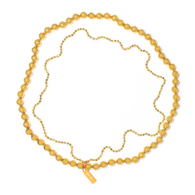 NECKLACE FOLLI FOLLIE WOMAN 4N9A112YY (42CM )