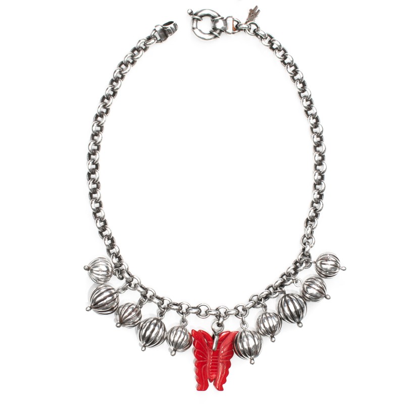 NECKLACE FOLLI FOLLIE WOMAN 4N9B003R (45CM )