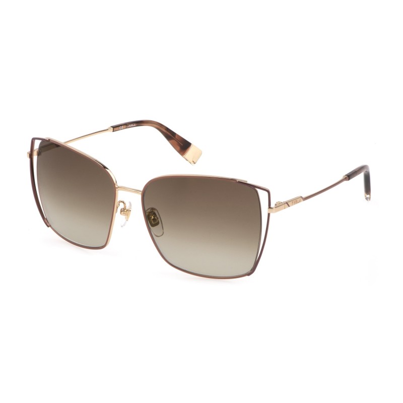 SUNGLASSES FURLA WOMEN SFU600-590A93 (Lens/Bridge/Temple) 59/16/135 mm)