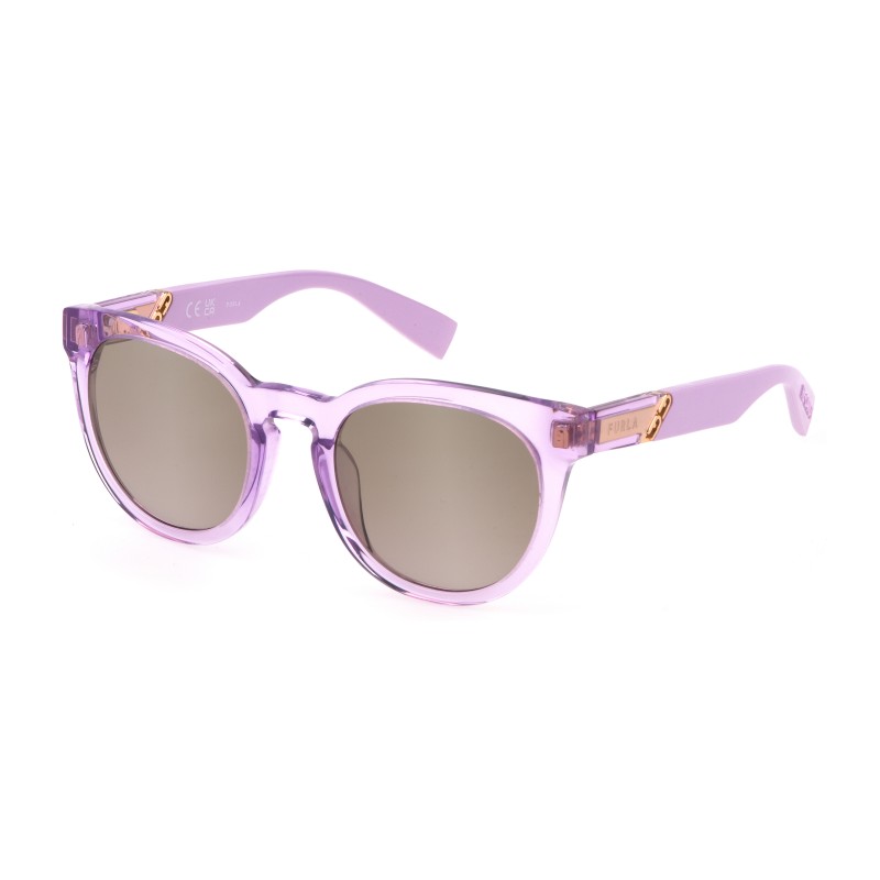SUNGLASSES FURLA WOMEN SFU687-516PFG (Lens/Bridge/Temple) 51/21/140 mm)