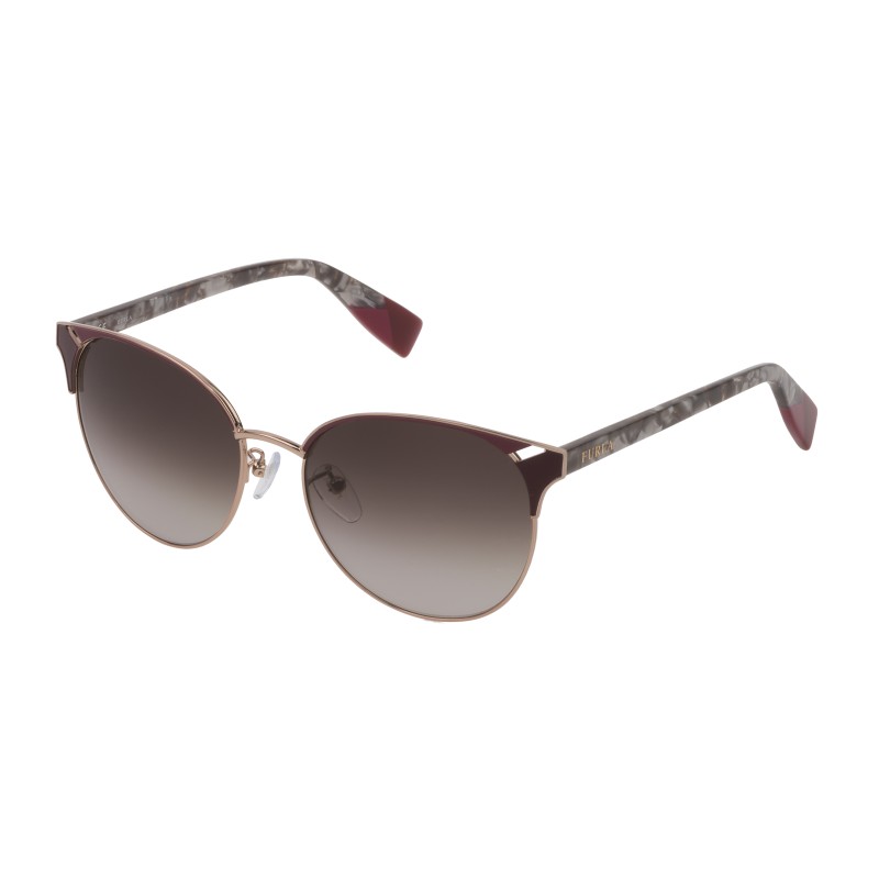 SUNGLASSES FURLA WOMEN SFU344-5608M6 (Lens/Bridge/Temple) 56/17/140 mm)