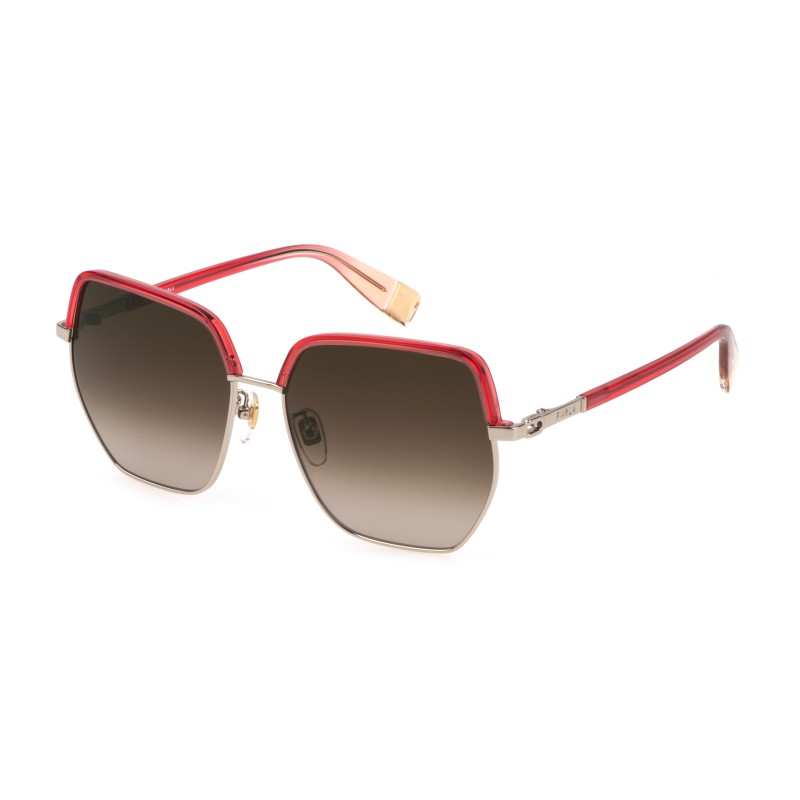 SUNGLASSES FURLA WOMEN SFU623-57594Y (Lens/Bridge/Temple) 57/16/135 mm)