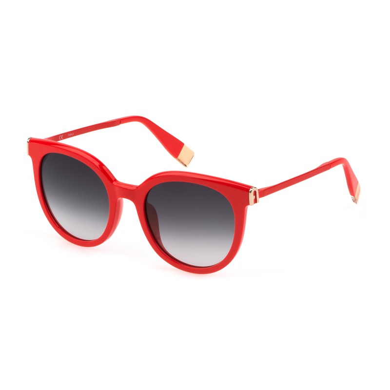 SUNGLASSES FURLA WOMEN SFU625-5205GQ (Lens/Bridge/Temple) 52/20/140 mm)
