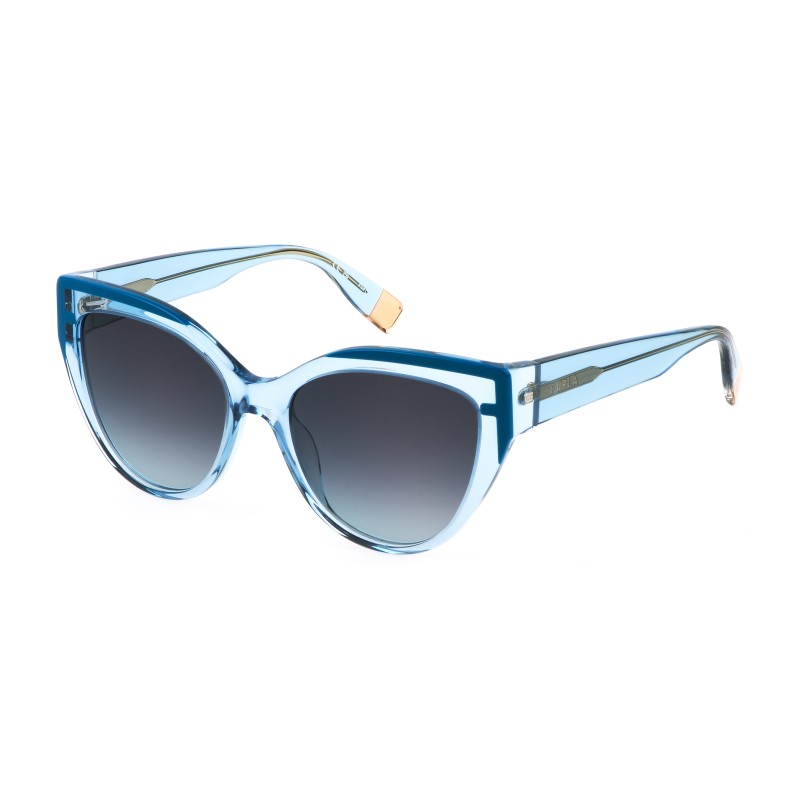 SUNGLASSES FURLA WOMEN SFU694-5506N1 (Lens/Bridge/Temple) 55/18/140 mm)