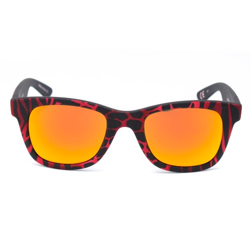 SUNGLASSES ITALIA INDEPENDENT UNISEX 0090-ZEF-053 (Lens/Bridge/Temple) 55/15/140 mm)