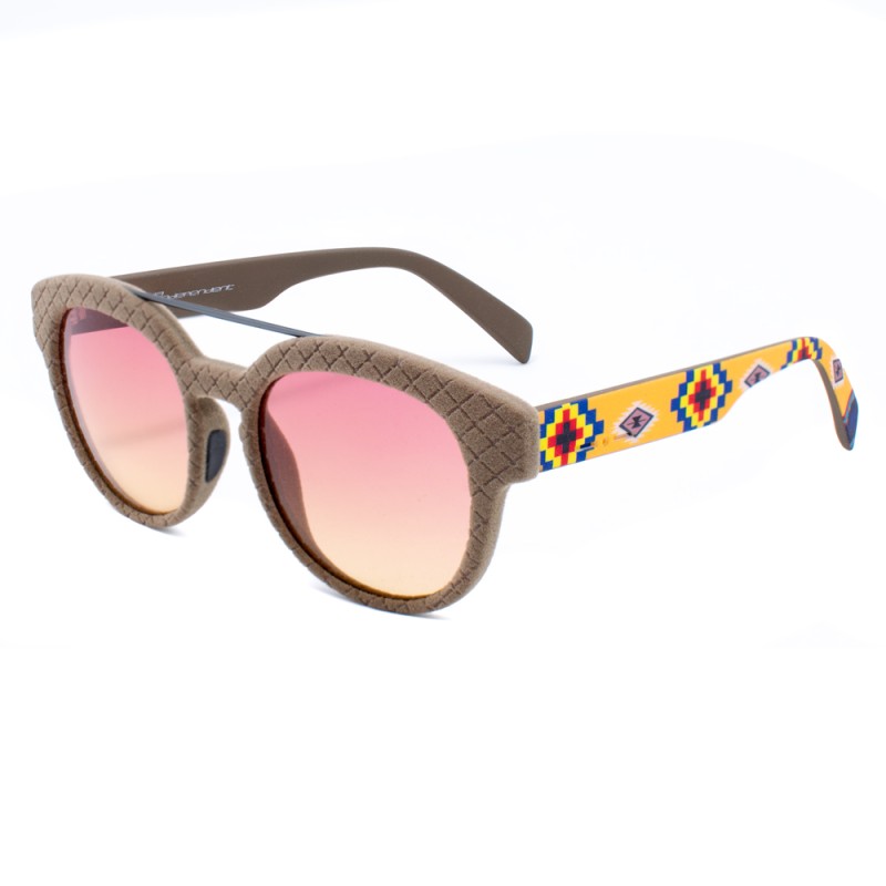 SUNGLASSES ITALIA INDEPENDENT UNISEX 0900VI-IND041 (Lens/Bridge/Temple) 50/18/140 mm)