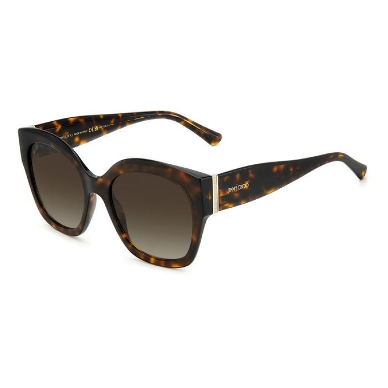 SUNGLASSES JIMMY CHOO WOMEN LEELAS086HA (Lens/Bridge/Temple) 55/20/145 mm)