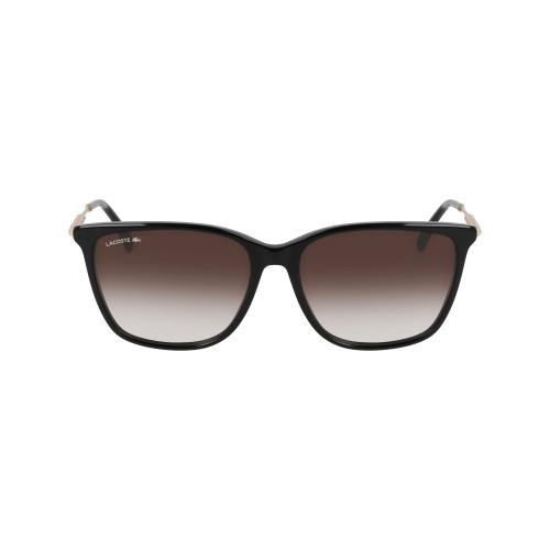 SUNGLASSES LACOSTE WOMEN L6016S-001 (Lens/Bridge/Temple) 57/16/140 mm)