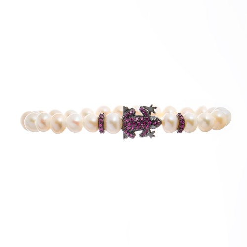 BRACELET LANCASTER WOMAN JLA-BRFROG5WH (16MM )