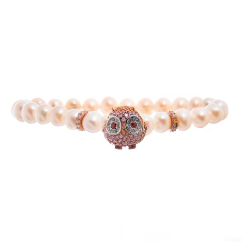 BRACELET LANCASTER WOMAN JLA-BR-OWL2WH (16MM )