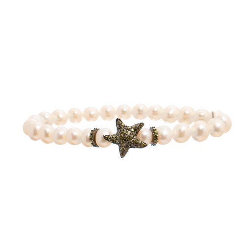 BRACELET LANCASTER WOMAN JLA-BRSTAR3WH (16MM )