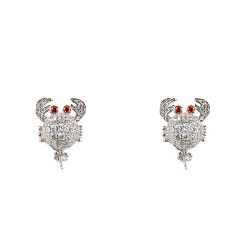 EARRINGS LANCASTER WOMAN JLA-EAR-CRAB1 (1,2MM )