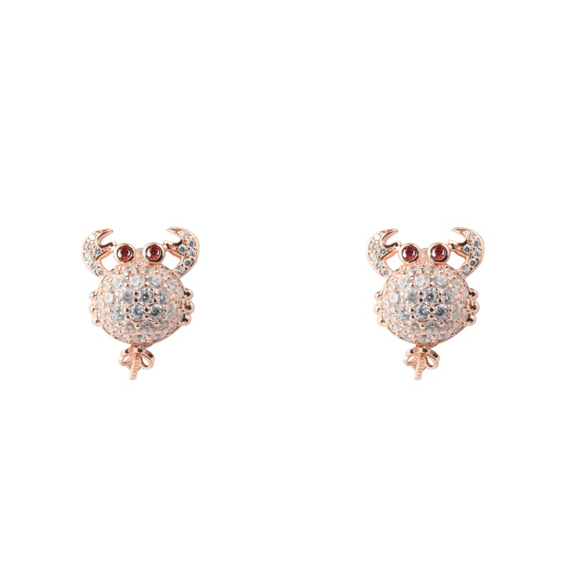 EARRINGS LANCASTER WOMAN JLA-EAR-CRAB2 (1,2MM )