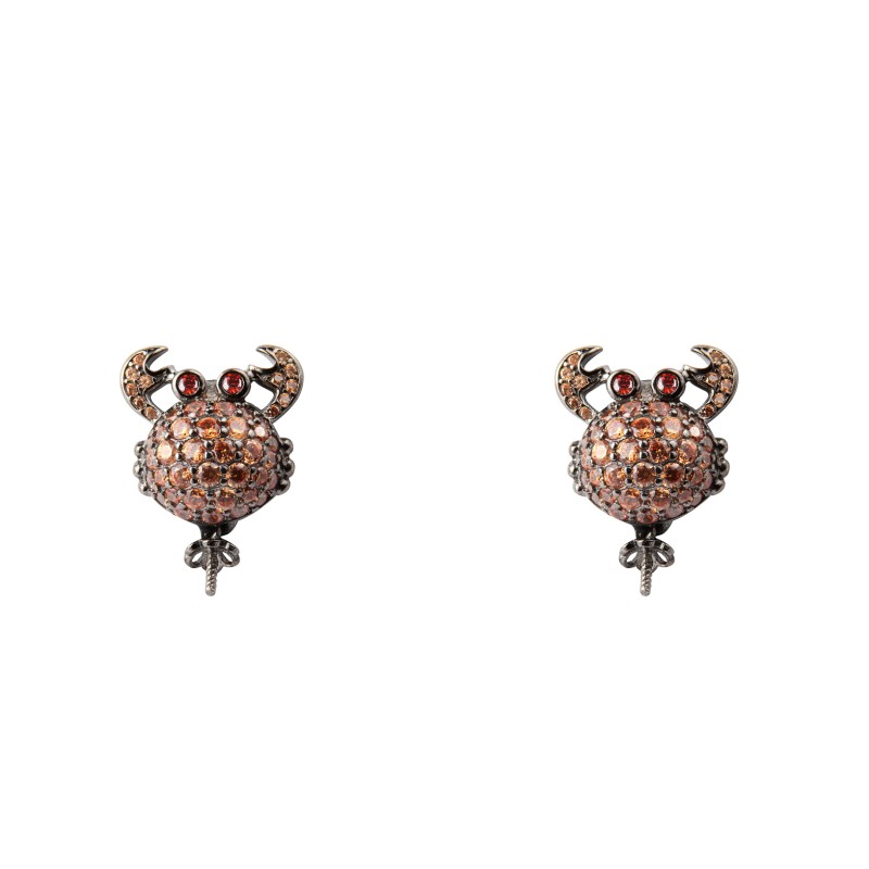 EARRINGS LANCASTER WOMAN JLA-EAR-CRAB4 (1,2MM )