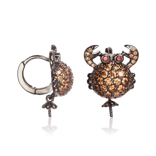 EARRINGS LANCASTER WOMAN JLA-EAR-CRAB4 (1,2MM )