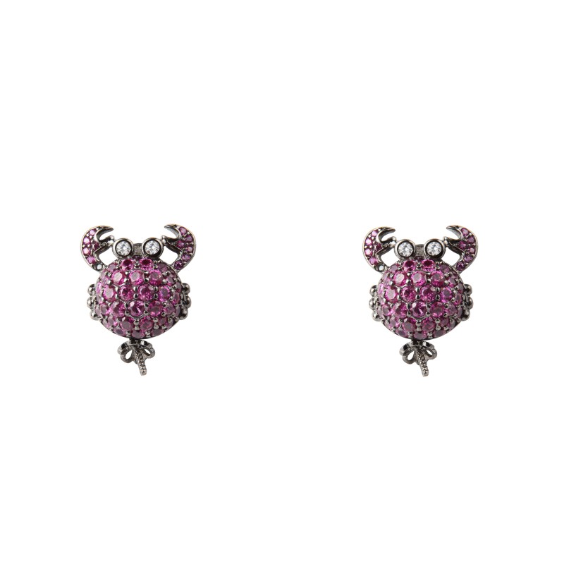EARRINGS LANCASTER WOMAN JLA-EAR-CRAB5 (1,2MM )