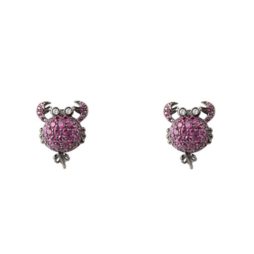 EARRINGS LANCASTER WOMAN JLA-EAR-CRAB5 (1,2MM )