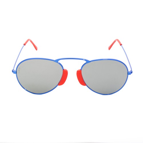 SUNGLASSES LGR UNISEX AGADIR-BLUE08 (Lens/Bridge/Temple) 54/20/145 mm)