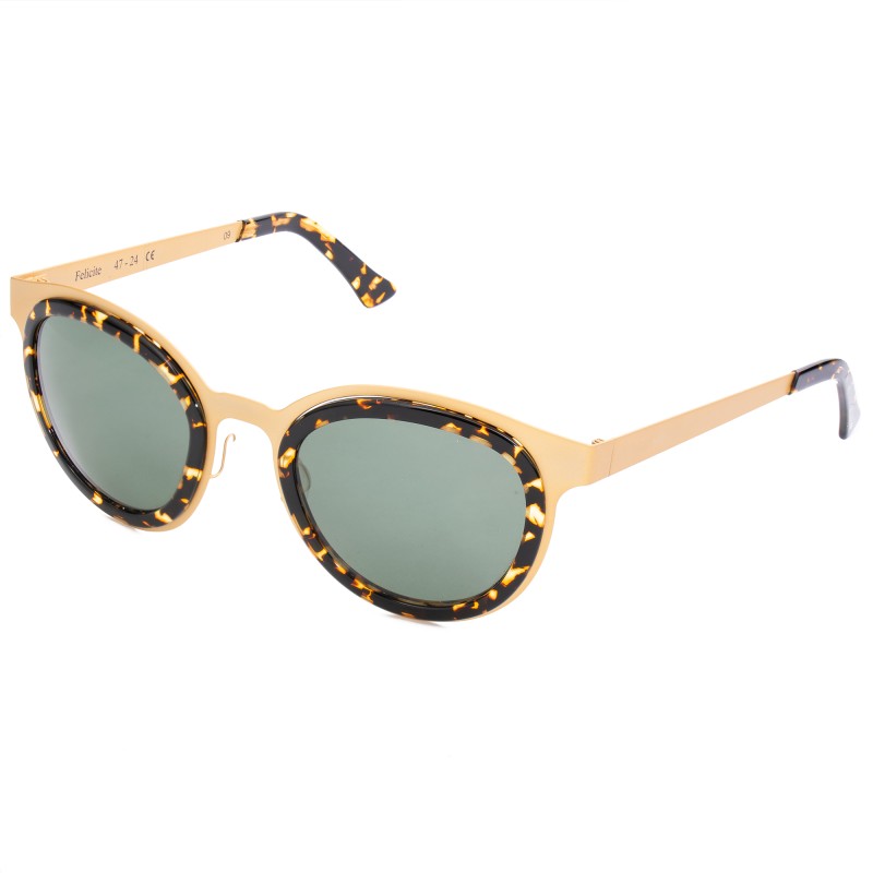 SUNGLASSES LGR WOMAN FELI-GOLD09 (Lens/Bridge/Temple) 47/24/145 mm)