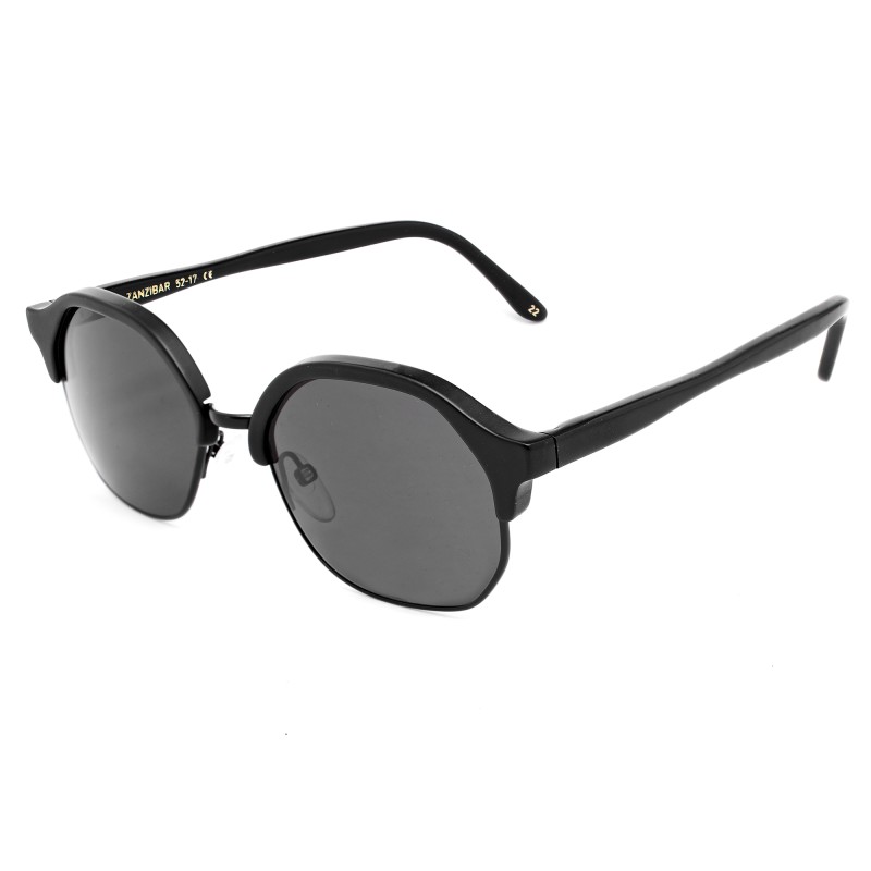 SUNGLASSES LGR UNISEX ZANZIBARBLK22 (Lens/Bridge/Temple) 50/12/135 mm)