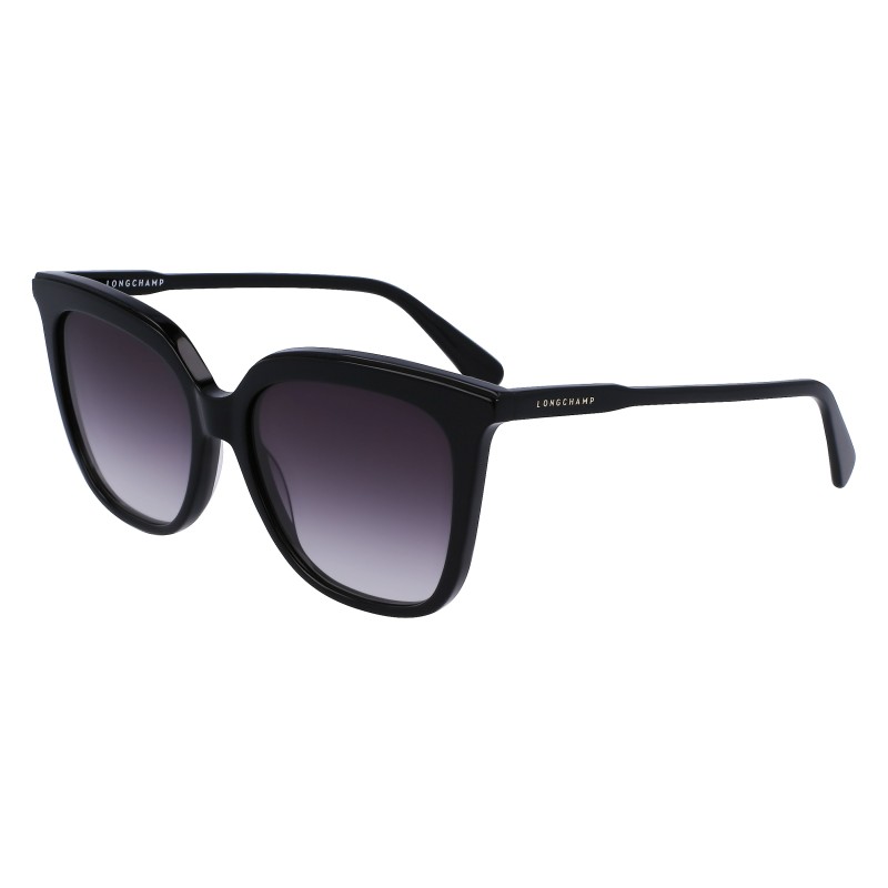 SUNGLASSES LONGCHAMP WOMEN LO728S-001 (Lens/Bridge/Temple) 53/16/140 mm)