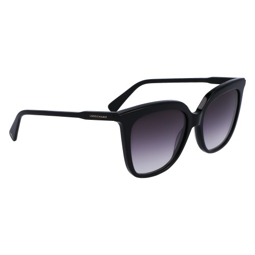 SUNGLASSES LONGCHAMP WOMEN LO728S-001 (Lens/Bridge/Temple) 53/16/140 mm)