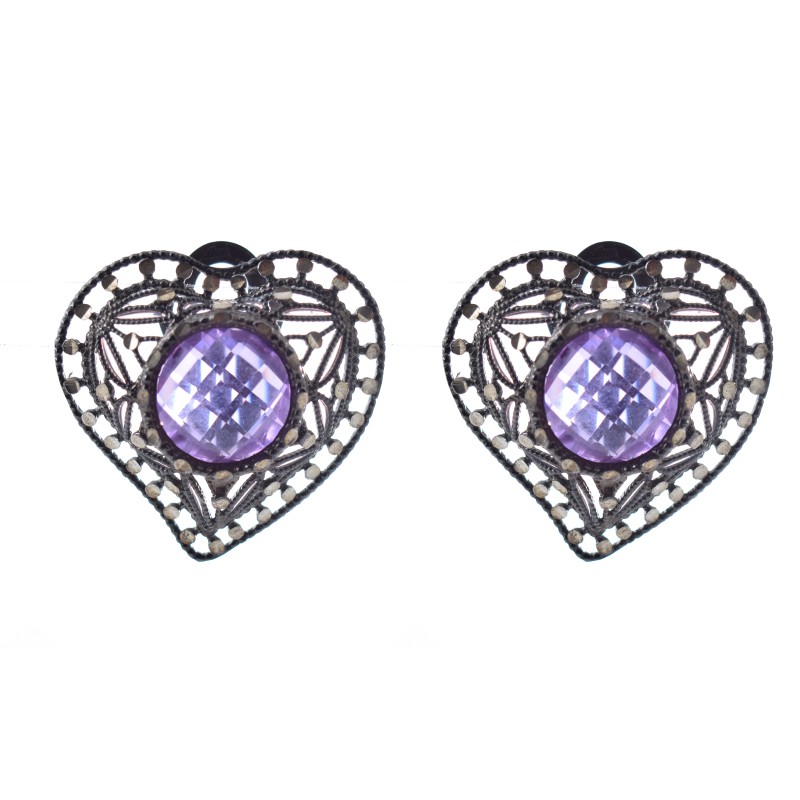 EARRINGS LOTUS WOMEN LP-1044-4-2 (3CM )