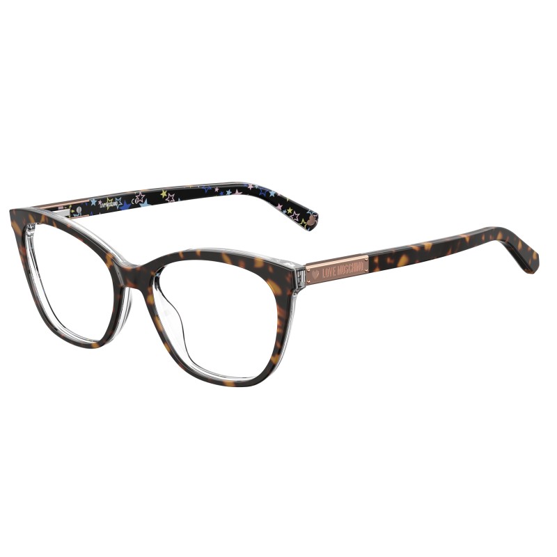 GLASSES LOVE MOSCHINO WOMEN MOL563-086 (Lens/Bridge/Temple) 52/17/140 mm)