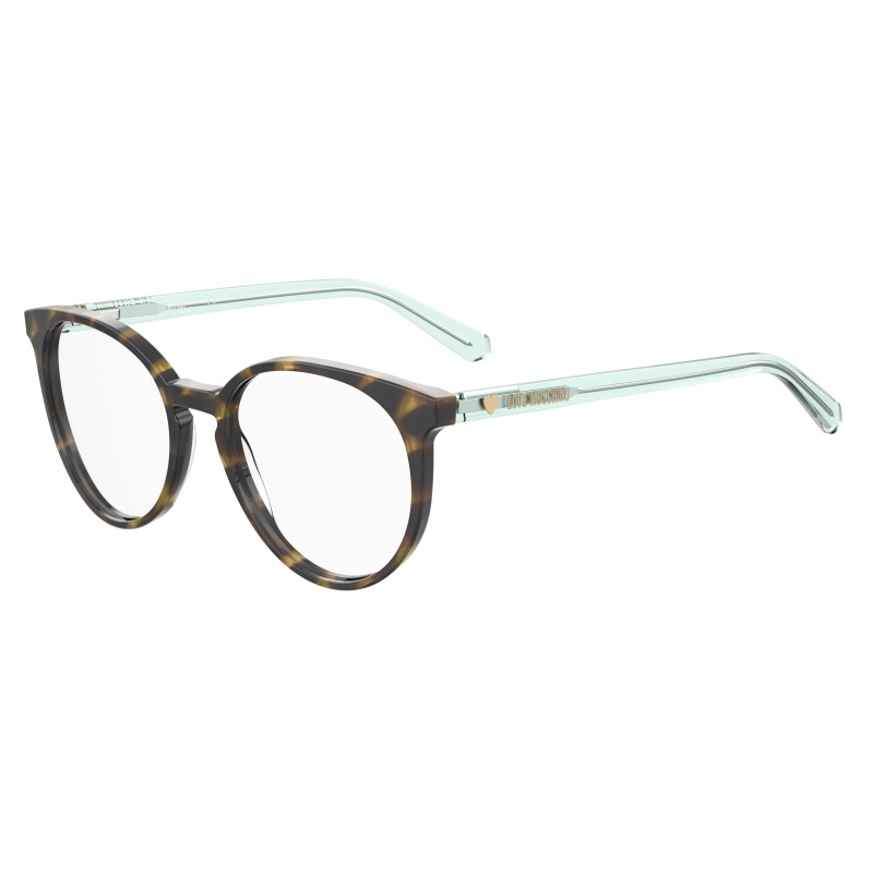 GLASSES LOVE MOSCHINO WOMEN MOL565-086 (Lens/Bridge/Temple) 52/18/140 mm)
