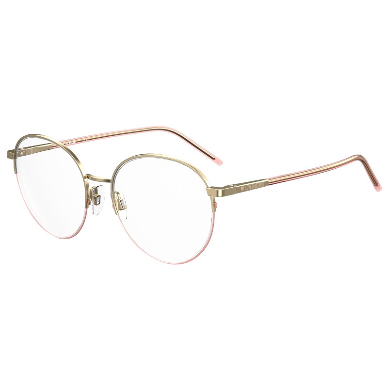 GLASSES LOVE MOSCHINO WOMEN MOL569-000 (Lens/Bridge/Temple) 52/17/140 mm)
