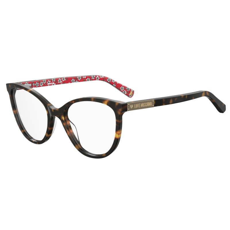 GLASSES LOVE MOSCHINO WOMEN MOL574-086 (Lens/Bridge/Temple) 53/20/140 mm)