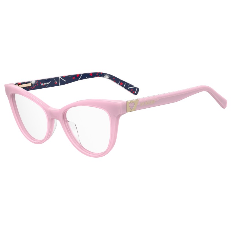 GLASSES LOVE MOSCHINO WOMEN MOL576-35J (Lens/Bridge/Temple) 51/18/140 mm)