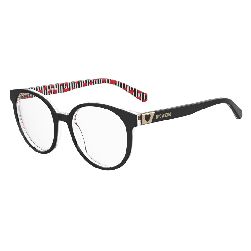 GLASSES LOVE MOSCHINO WOMEN MOL584-807 (Lens/Bridge/Temple) 52/18/140 mm)