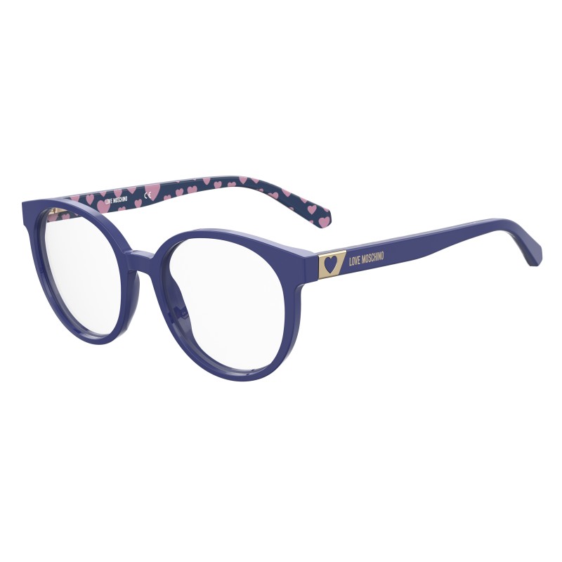 GLASSES LOVE MOSCHINO WOMEN MOL584-PJP (Lens/Bridge/Temple) 52/18/140 mm)