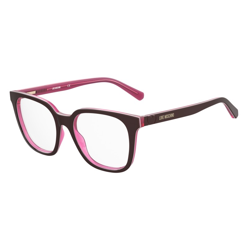 GLASSES LOVE MOSCHINO WOMEN MOL590-LHF (Lens/Bridge/Temple) 52/17/140 mm)