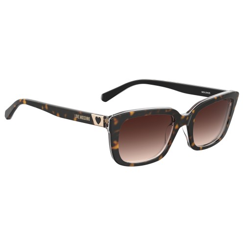SUNGLASSES LOVE MOSCHINO WOMEN MOL042S086F3H (Lens/Bridge/Temple) 53/17/145 mm)