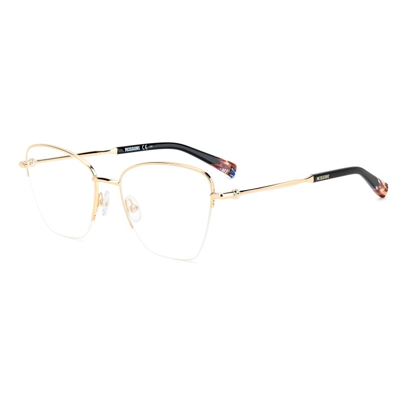 GLASSES MISSONI WOMEN MIS-0122-000 (Lens/Bridge/Temple) 53/18/140 mm)
