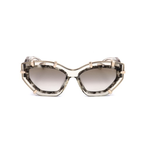 SUNGLASSES PHILIPP PLEIN WOMEN SPP099V-7T1G (Lens/Bridge/Temple) 55/18/140 mm)