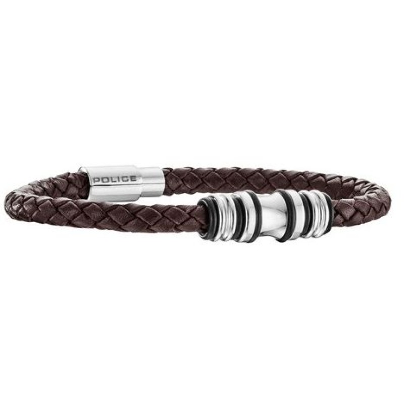 BRACELET POLICE MAN PJ25488BLC02A (19CM )