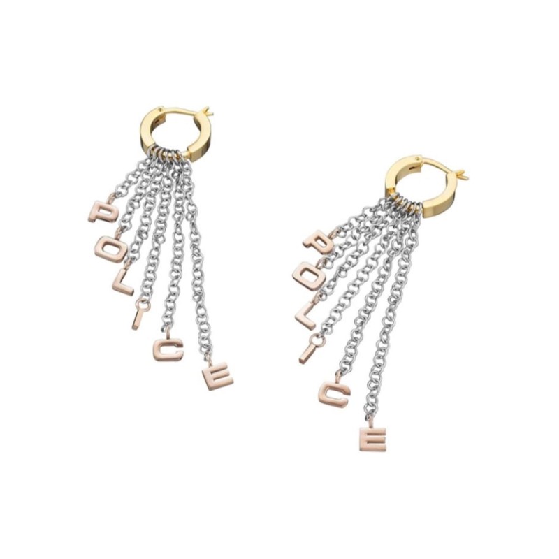 EARRINGS POLICE WOMEN PJ25596ESSGRG (5CM )