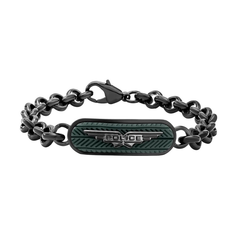 BRACELET POLICE MAN PJ26401BSULGR (19CM )