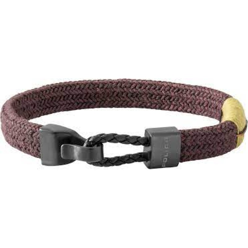 BRACELET POLICE MAN PJ26490BLC.01 (21CM )