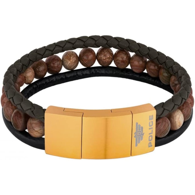 BRACELET POLICE MAN PJ26552BLK.06 ( )