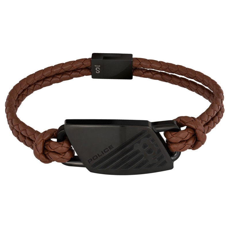 BRACELET POLICE MAN PJ26559BLB.02 (19CM )