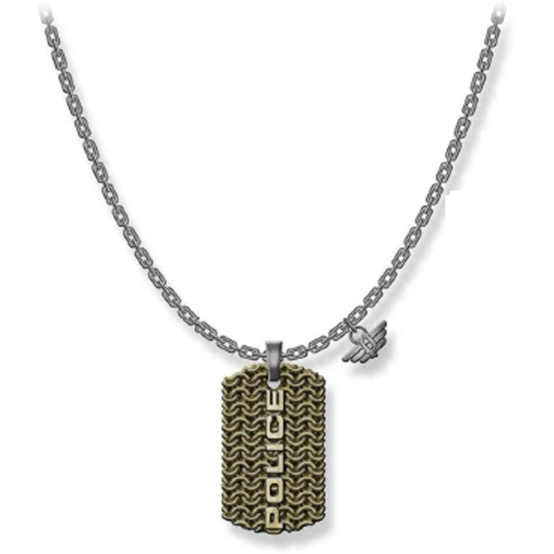 NECKLACE POLICE MAN PJ26565PSQG03 (70CM )