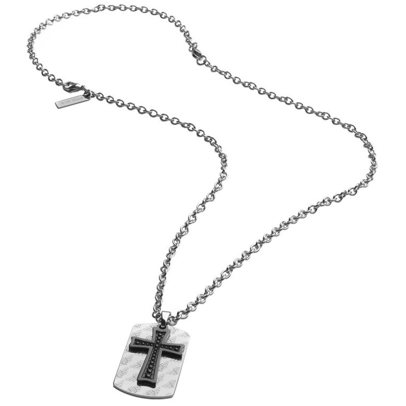 NECKLACE POLICE MAN S14AQZ01P (45CM )