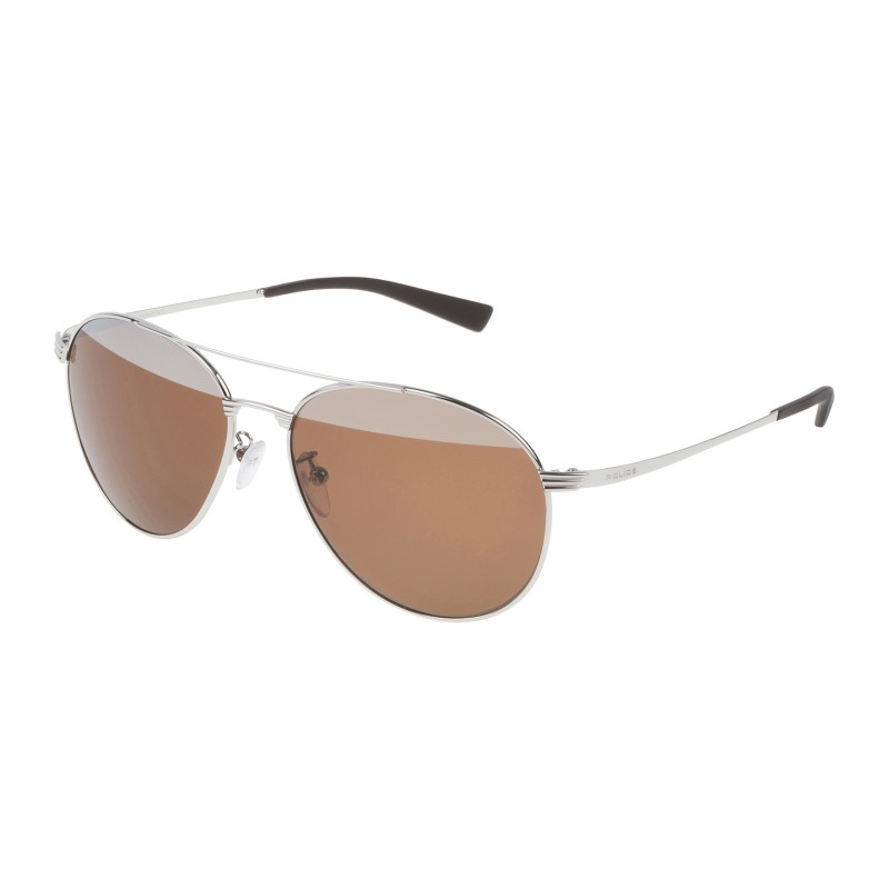 SUNGLASSES POLICE UNISEX S8953V57579X (Lens/Bridge/Temple) 57/15/145 mm)