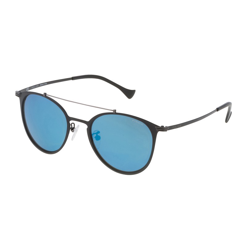 SUNGLASSES POLICE UNISEX SPL15651599B (Lens/Bridge/Temple) 51/20/145 mm)