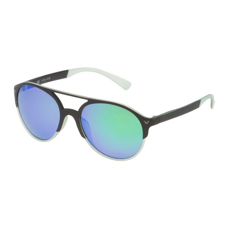 SUNGLASSES POLICE UNISEX SPL163556PCV (Lens/Bridge/Temple) 55/19/140 mm)